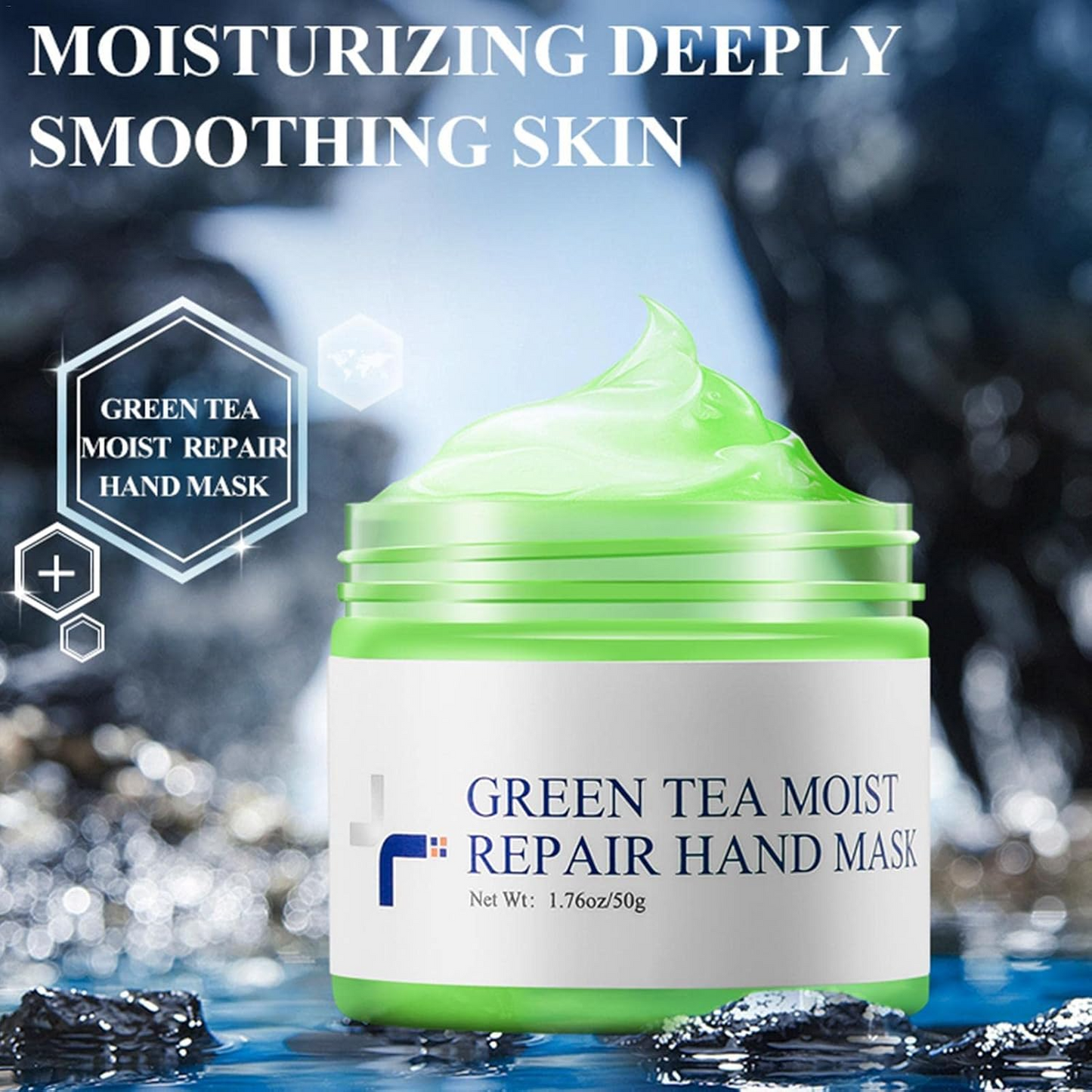 Green Tea Hand Wax Mask Moisturizing Peel-Off Hand & Foot Spa