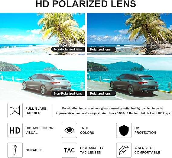 Vintage Half Frame – Square Sunglasses