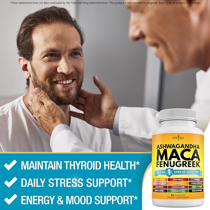 Ashwagandha & Maca 17-in-1 Herbal Capsules