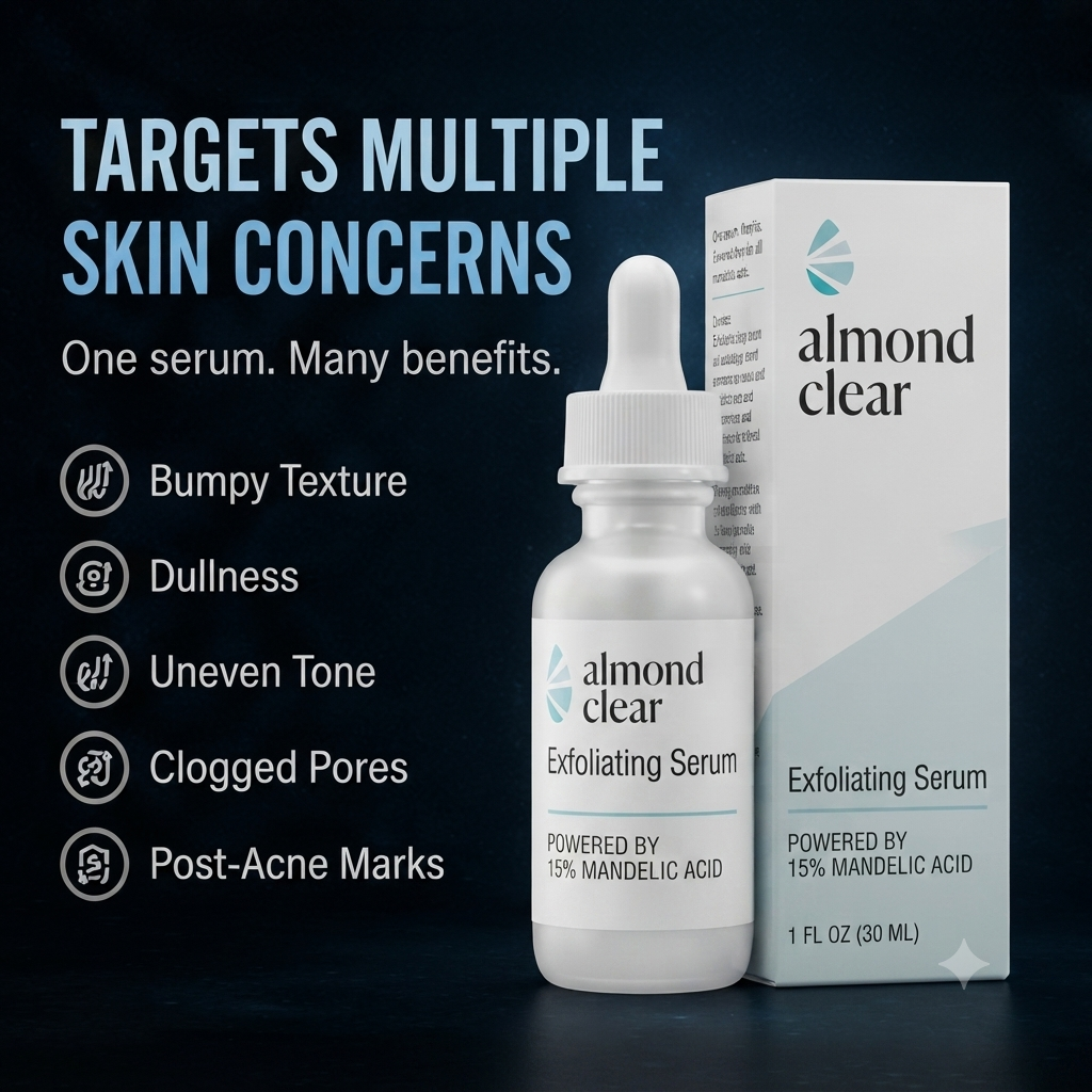 Exfoliating Facial Serum – Gentle Skin Smoothing & Brightening Essence