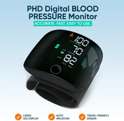 Smart Digital Blood Pressure Automatic Upper Arm BP Machine with LED Display