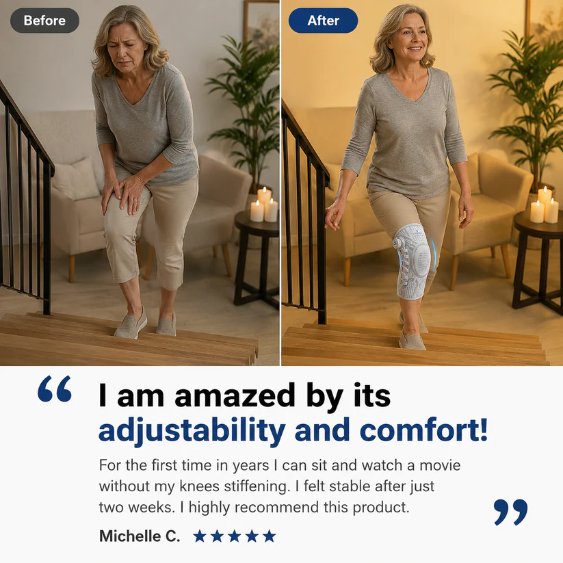 Adjustable Knee Support Brace Compression Knee Sleeve