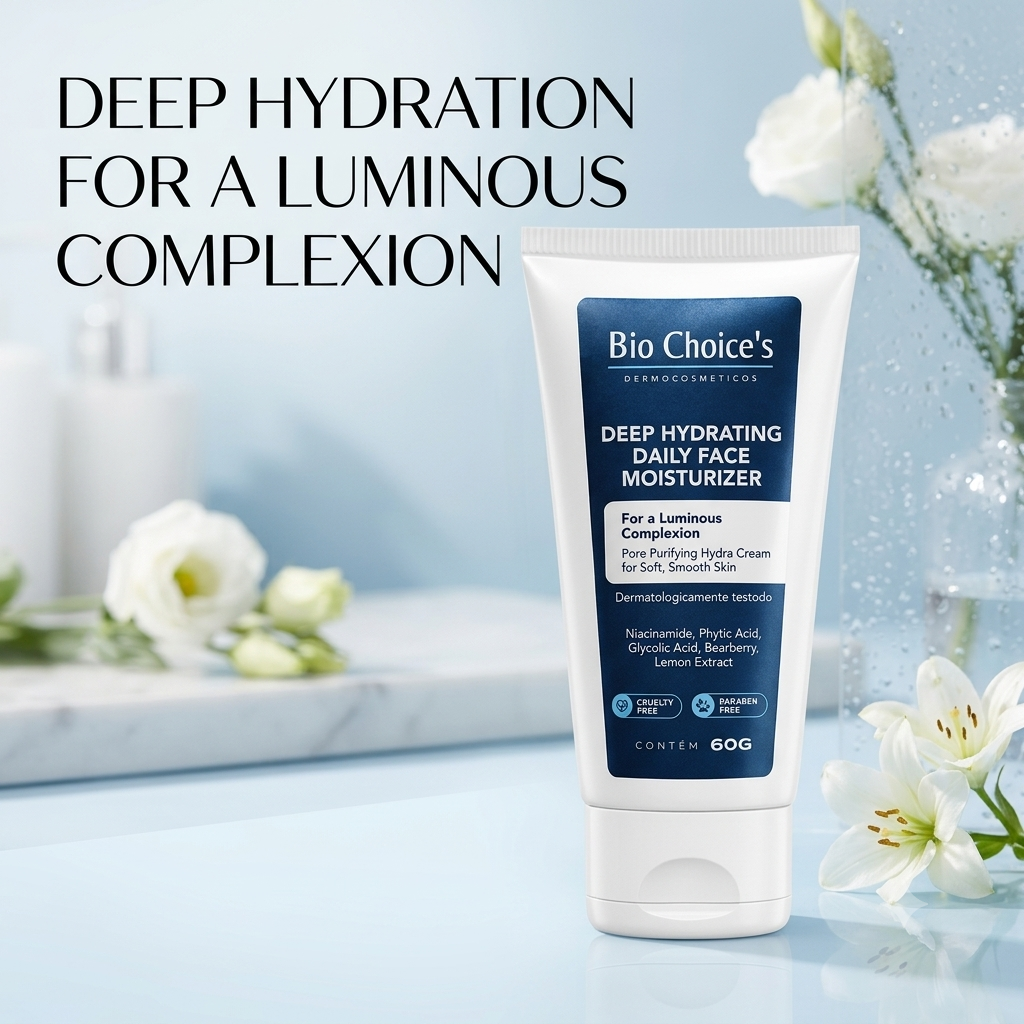 Deep Hydrating Face Moisturizer – Non-Greasy Hydra Cream for Soft, Smooth & Refreshed Skin