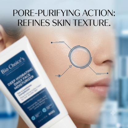 Deep Hydrating Face Moisturizer – Non-Greasy Hydra Cream for Soft, Smooth & Refreshed Skin