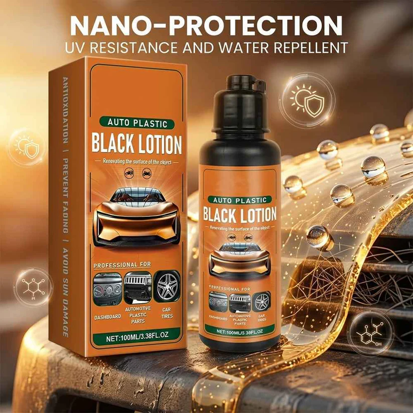 Auto Plastic Restorer Kit – Trim & Interior Shine Restoration Solution