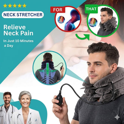 Cervical Traction Neck Stretcher – Ergonomic Support & Relaxation Device