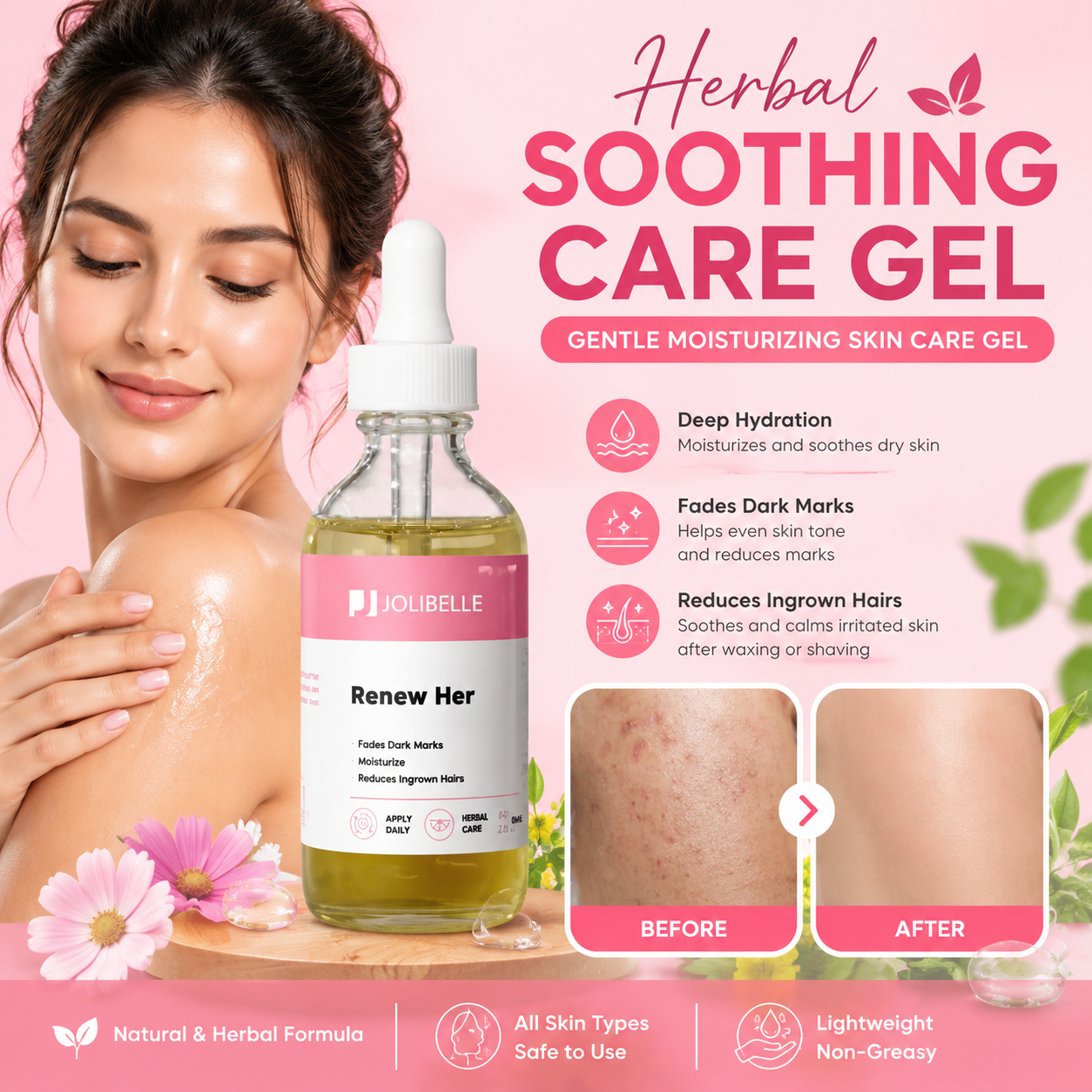 Natural Body Oil for Women After-Shower Body Oil