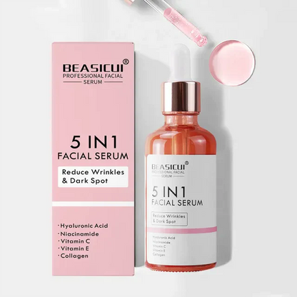 5 in 1 Hyaluronic Acid & Vitamin C Facial Serum