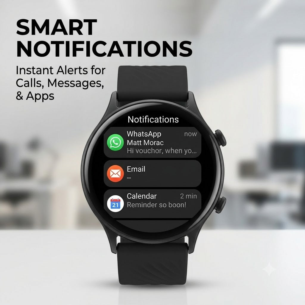 Fashion Smart Watch Bluetooth Calling Fitness Tracker