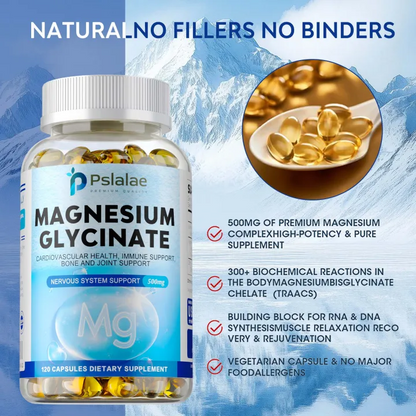 Magnesium Glycinate Softgels – Sleep & Relaxation Support