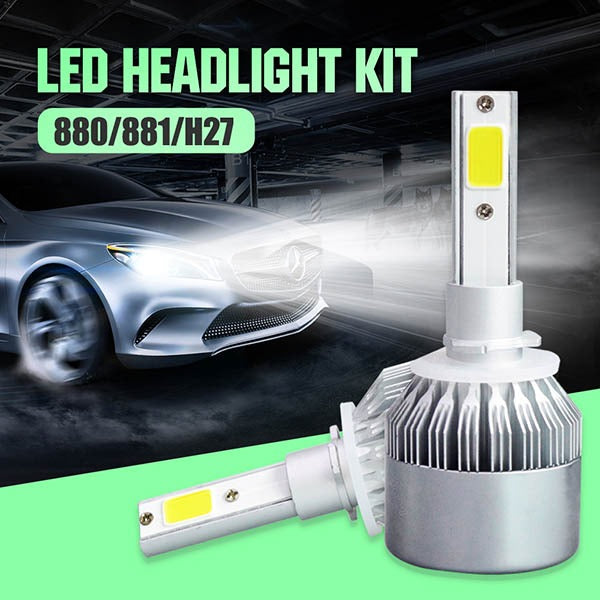 2X Ultra Bright C6 ORIGINAL Car LED Headlights