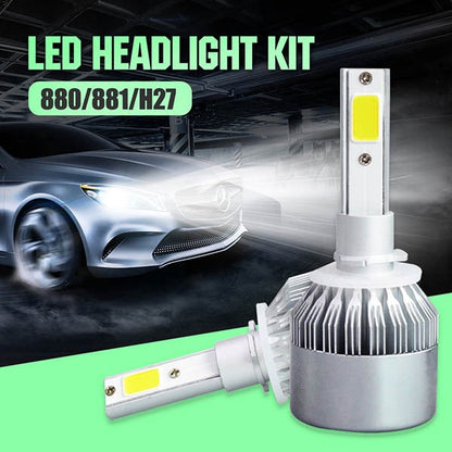 2X Ultra Bright C6 ORIGINAL Car LED Headlights