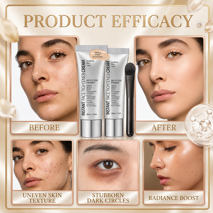 Quick-Acting Facial Firming Cream Primer – Lightweight Moisturizing Makeup Base for a Smooth, Radiant Look
