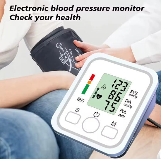 Portable Digital BP Monitor – Compact Blood Pressure Measuring Machine