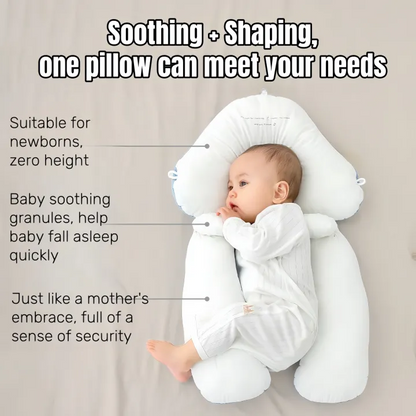 Soft Baby Pillow – Eco Friendly Knitted Cotton Sleeping Cushion