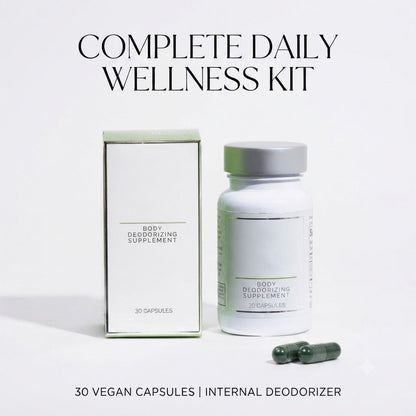 Natural Deodorizing Vegan & Organic Capsules