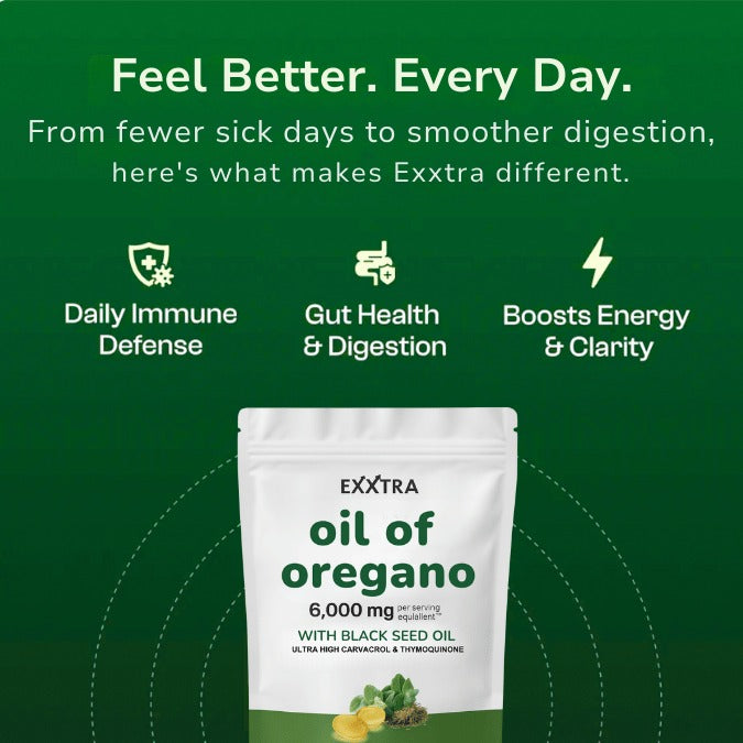 Oil of Oregano Softgels – Natural Herbal Supplement Capsules
