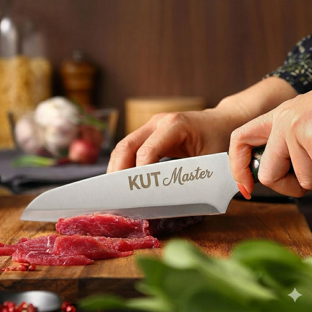 Japanese Style Stainless Steel Knife Set – 6 Piece Kitchen Gift Box
