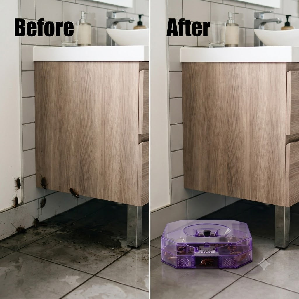 Reusable Cockroach Trap – Eco-Friendly Household Pest Control Trap
