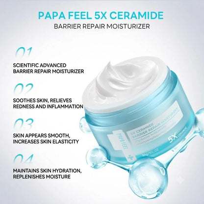 5X Ceramide Hyaluronic Acid Moisturizing Gel for Men & Women