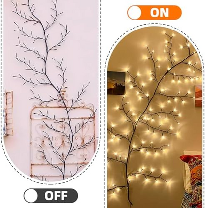 LED Flexible Vine Light – Butterfly & Flower Decorative Wall Lights