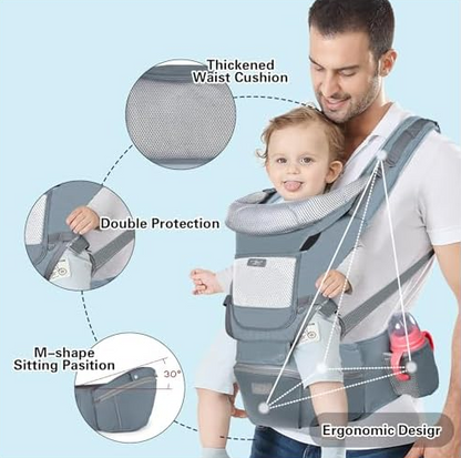 Multi Functional Baby Carrier – Safe & Comfortable Support for Newborns