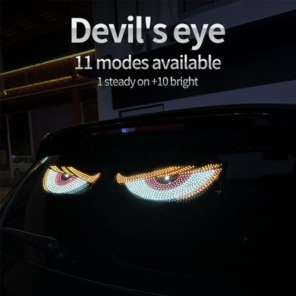 LED Animated Demon Eye Windshield Light for Cars & Trucks
