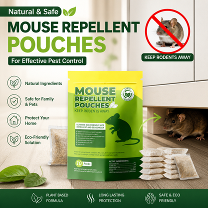 Natural Mouse Repellent Pouches for Pest Control
