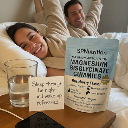 Magnesium Bisglycinate Gummies – High Absorption Sleep & Stress Support