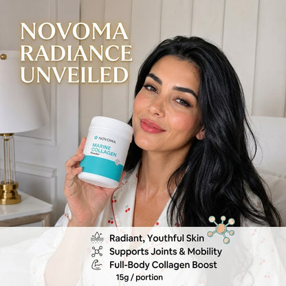Hydrolyzed Marine Collagen Powder with Hyaluronic Acid & Probiotics
