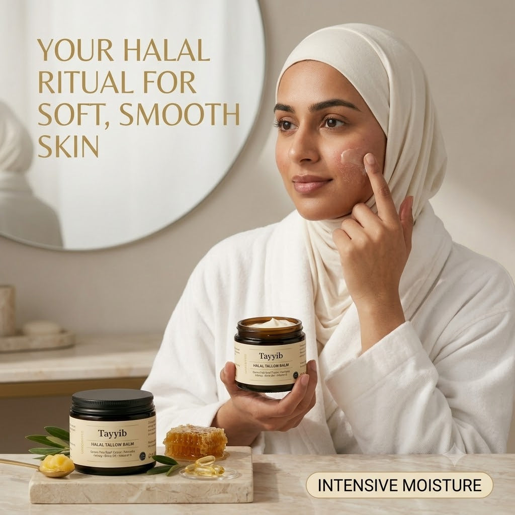 Halal Tallow Balm Nourishing & Moisturizing Skin Balm