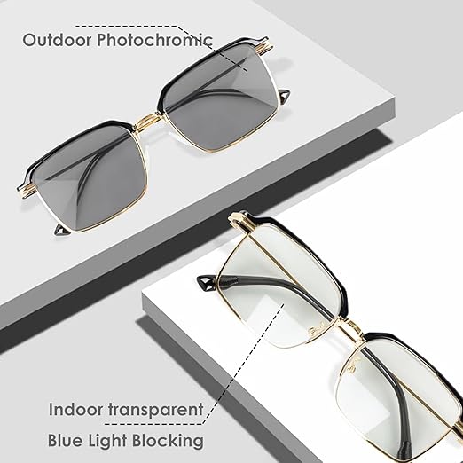 Photochromic Sunglasses – One Pair for Every Light Condition.