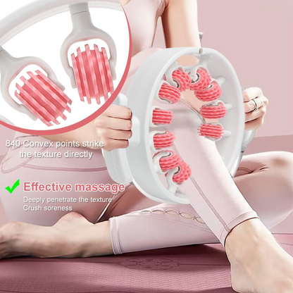 360° Multifunction Leg Shaping Roller – Ring Shaped Muscle Massage & Relaxation Device