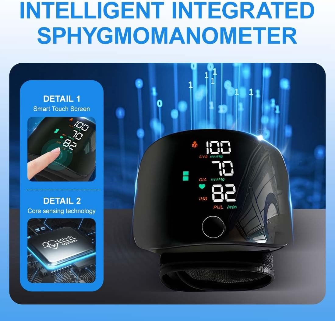 Smart Digital Blood Pressure Automatic Upper Arm BP Machine with LED Display