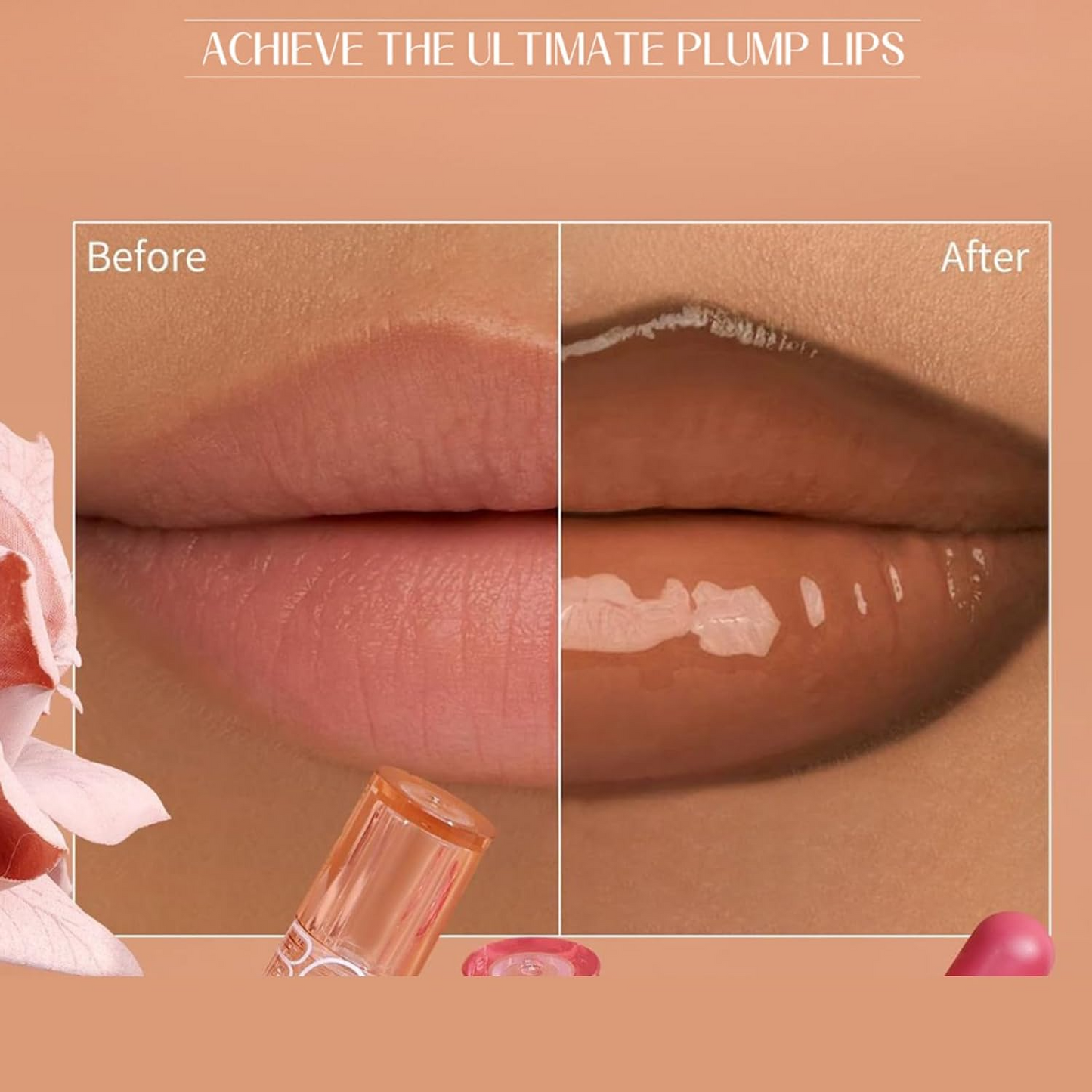 Lip Gloss, Lip Liner & Lipstick Makeup Set – Matte Lip Liner with Hydrating Lip Glaze Combo