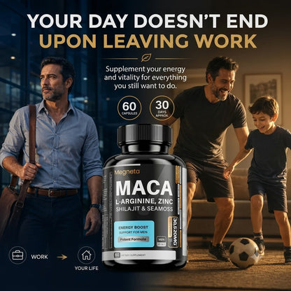 Adult Ashwagandha, Maca, Shilajit & Sea Moss Capsules
