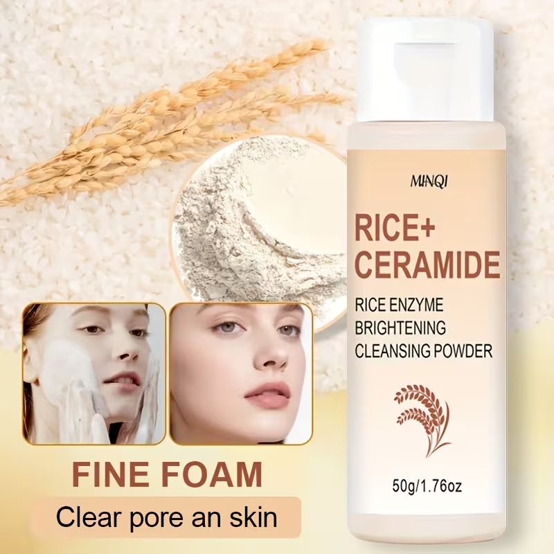 Organic Rice Enzyme Face Wash Powder Deep Cleansing