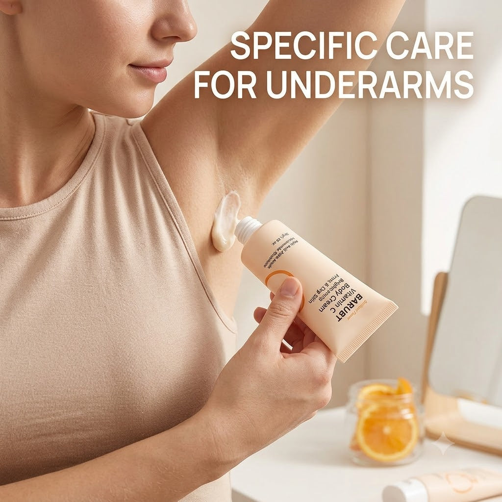 Vitamin C Body Cream Brightening for Arms, Legs & Dry Skin