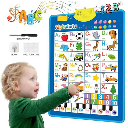 Kids English Learning Talking Poster – Reading & Speaking Sound Chart