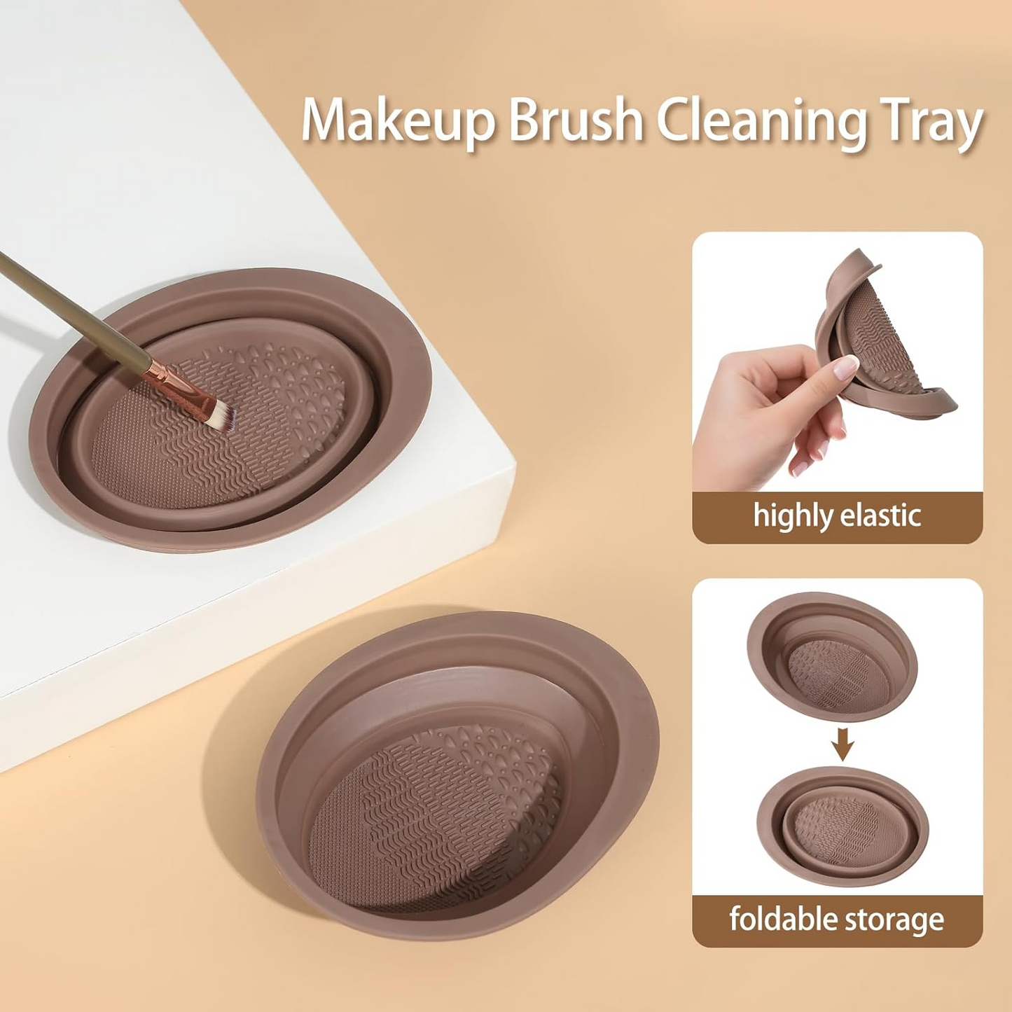 Makeup Sponge & Brush Set with Headband for Flawless Makeup