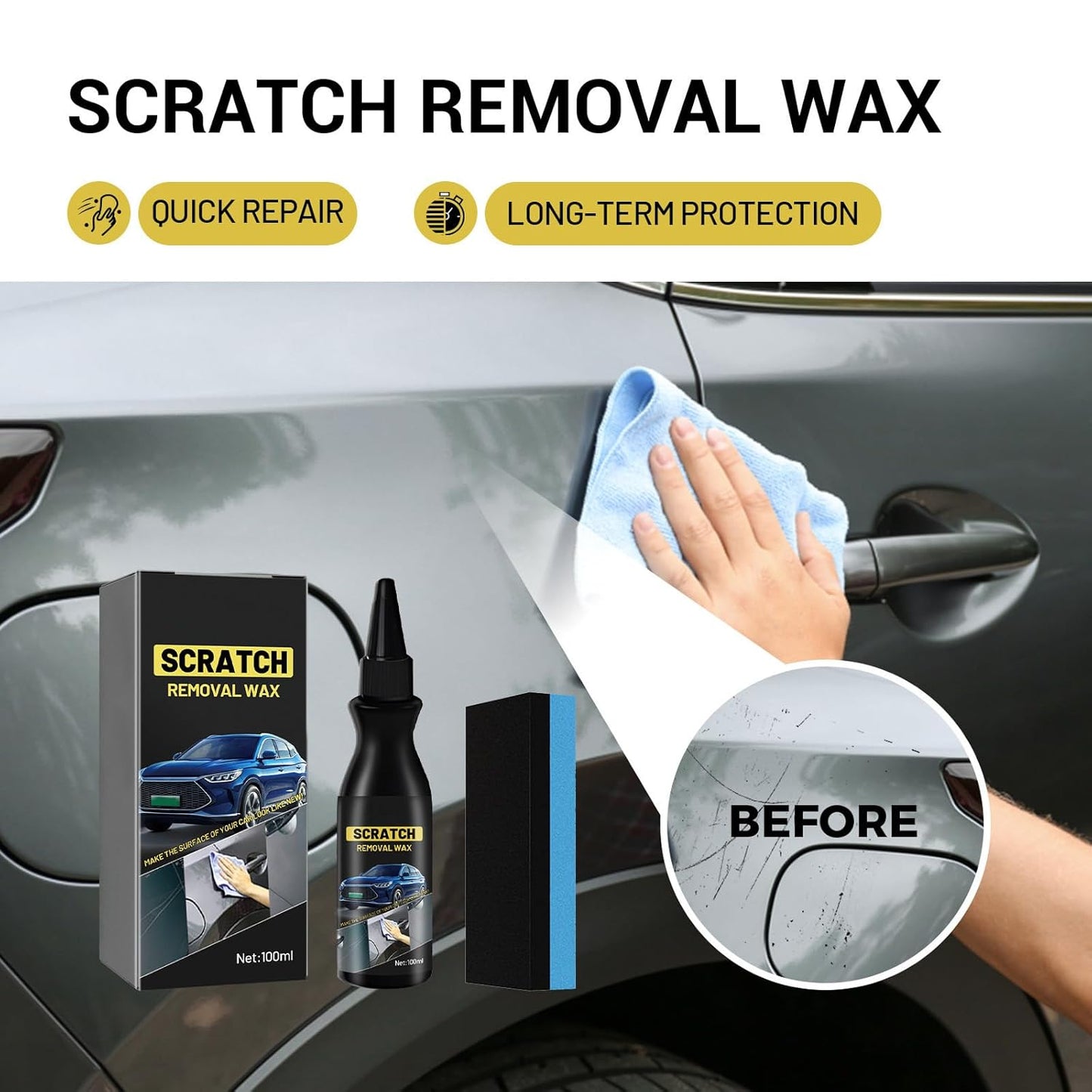 Instant Scratch Polishing Coating — Restore Your Car’s Shine