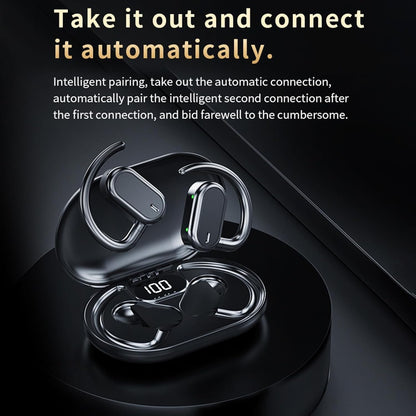 Waterproof Open-Ear Headphones – AI Translation & Wireless Comfort