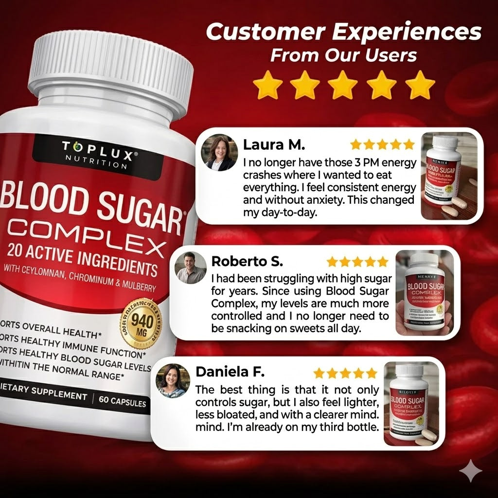 Blood Glucose Support Capsules – Herbal Balance Formula for Healthy Sugar Levels