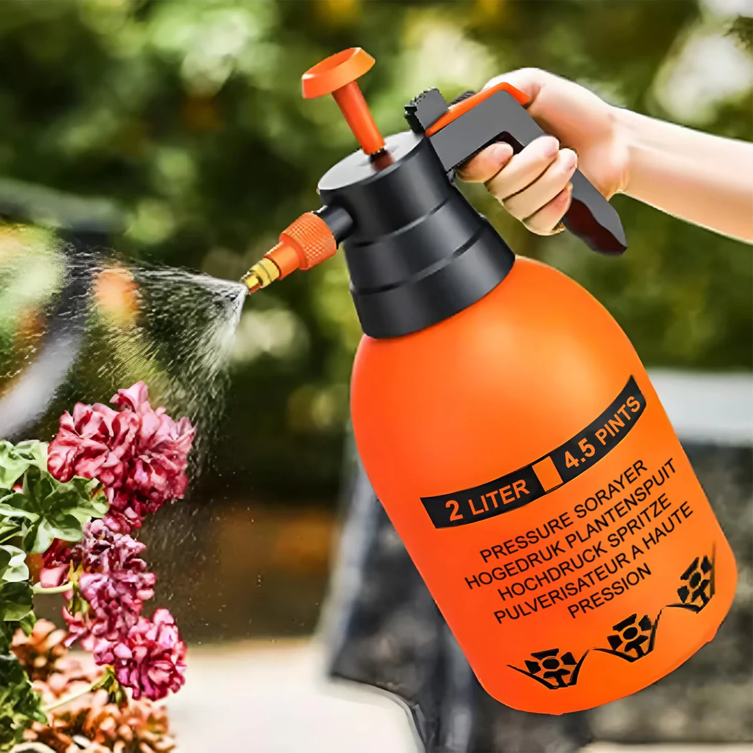 Manual Snow Foam Car Wash Sprayer – Thick Foam Cleaning Pump