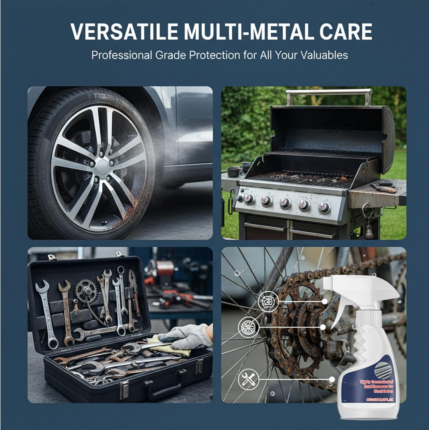 Ultra Concentrated Rust Remover – Fast-Acting Metal Cleaner