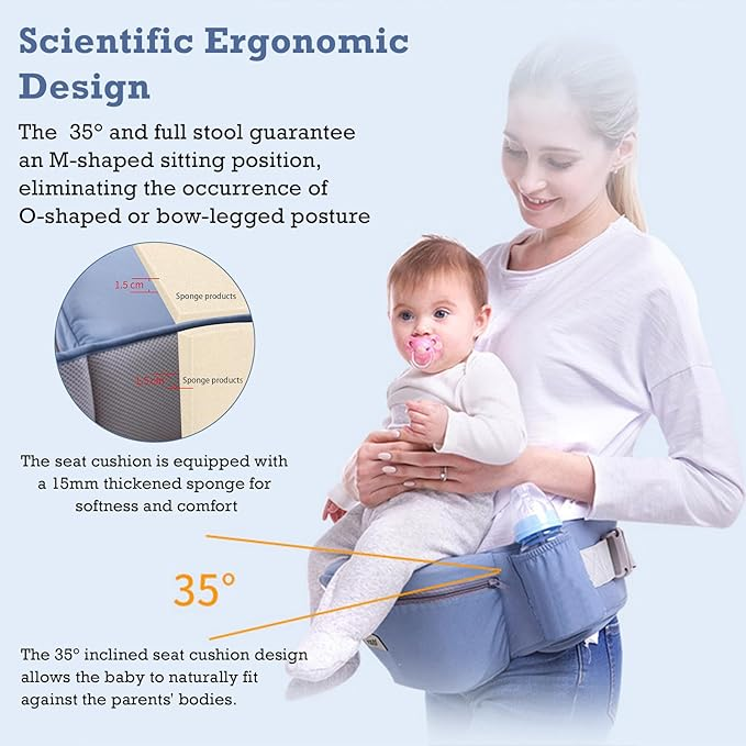 Multi Functional Baby Carrier – Safe & Comfortable Support for Newborns