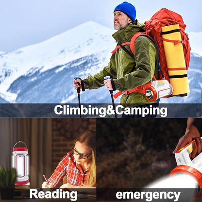 Portable LED Rechargeable Searchlight – High-Brightness Emergency & Outdoor Lantern