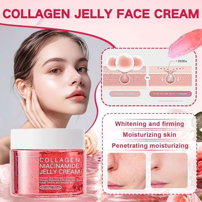 Collagen Jelly Cream – Deep Hydration Face Moisturizer for Firm & Radiant Skin