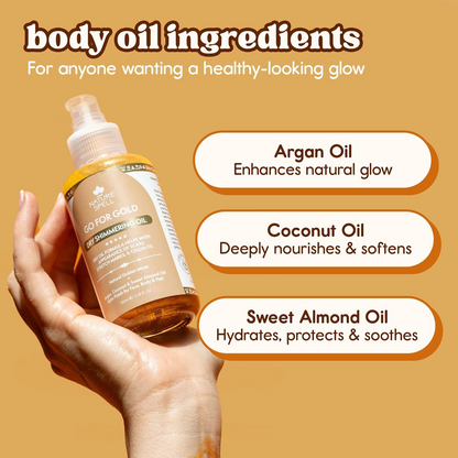 Shimmer Body Hydrating Body Oil with Fragrance & Radiant Glow