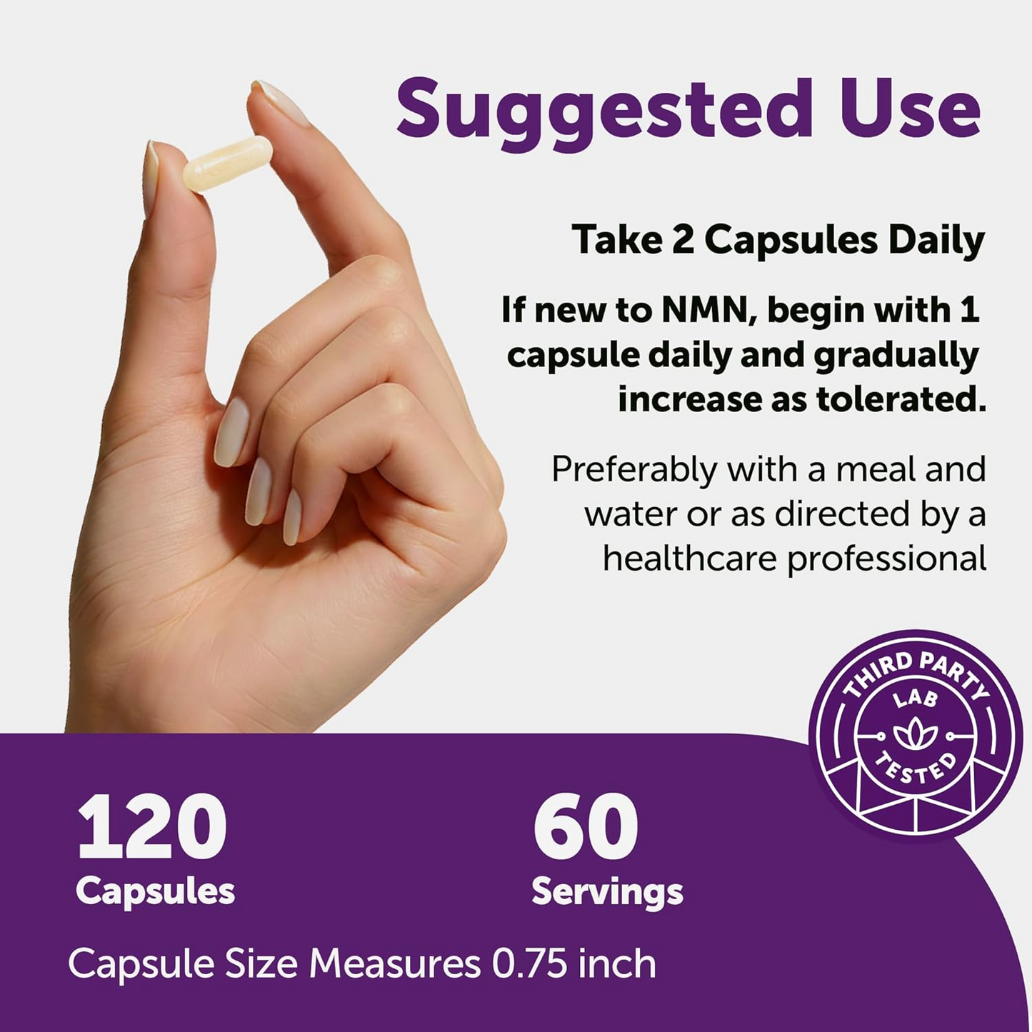 NMN NAD+ Capsules with Nicotinamide Riboside & Resveratrol